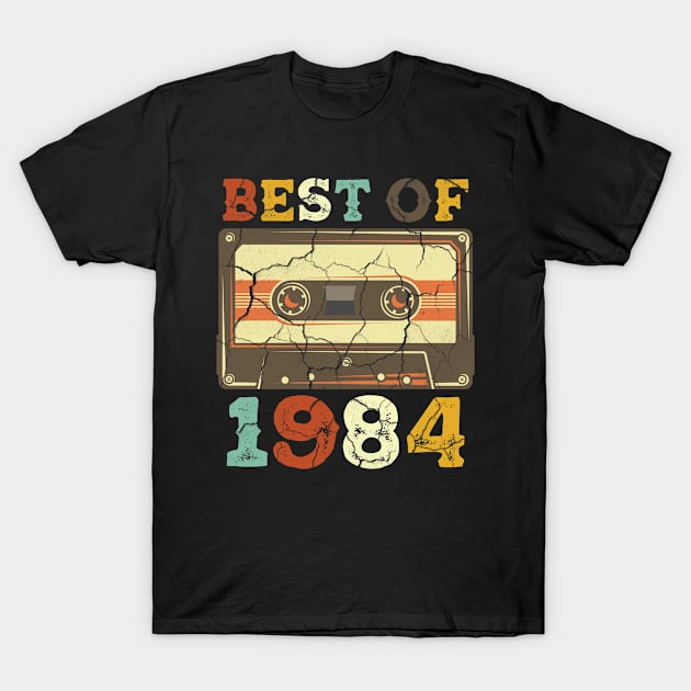 Best 1984 Cassette T-Shirt by Cooldruck